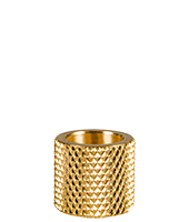 Knurled brass sleeve